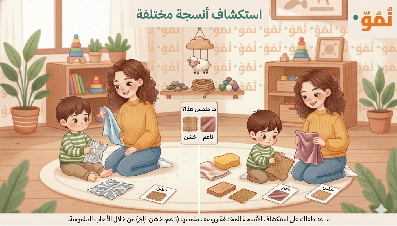 استكشاف الأنسجة المختلفة