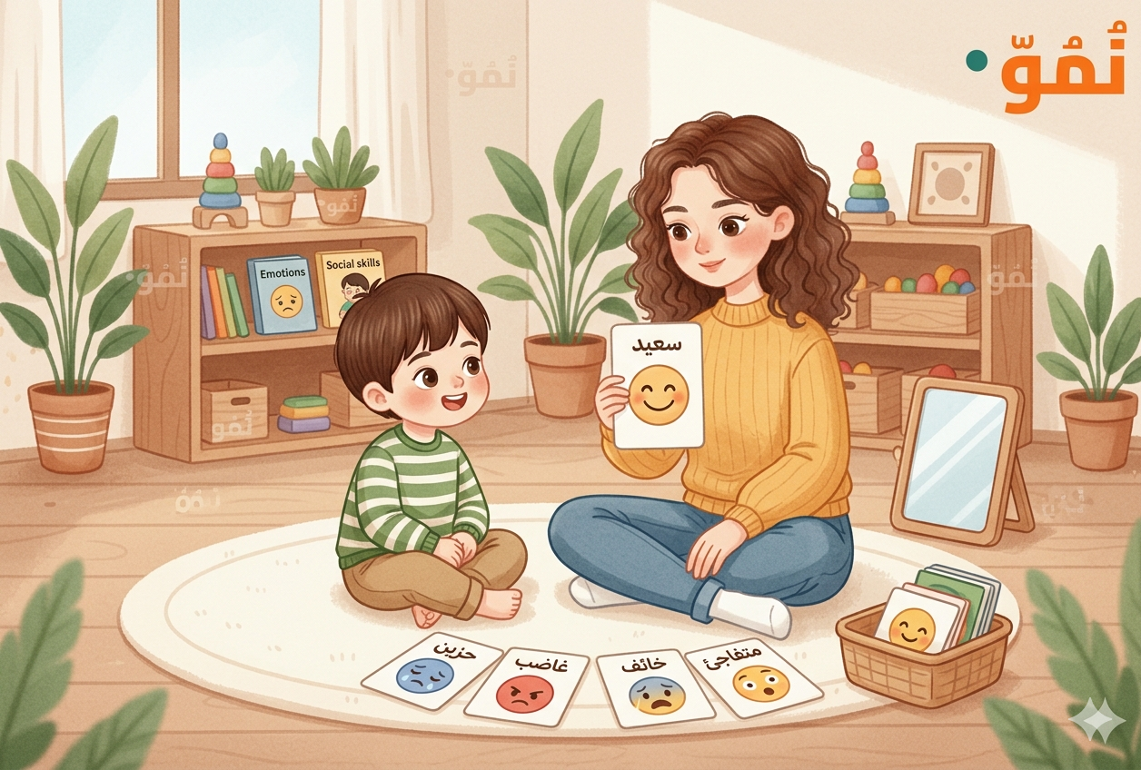 تسمية المشاعر الأساسية