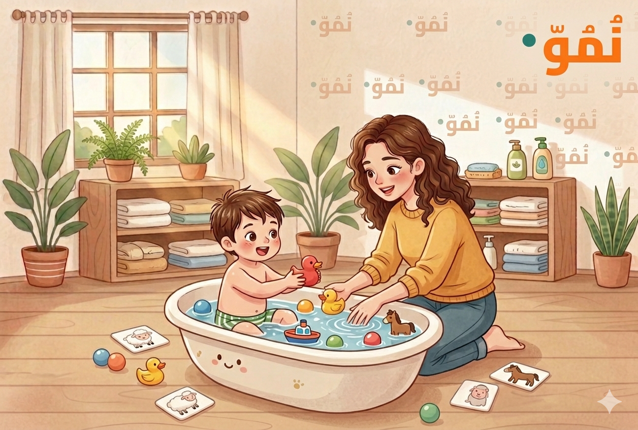 اللعب في الماء الضحل