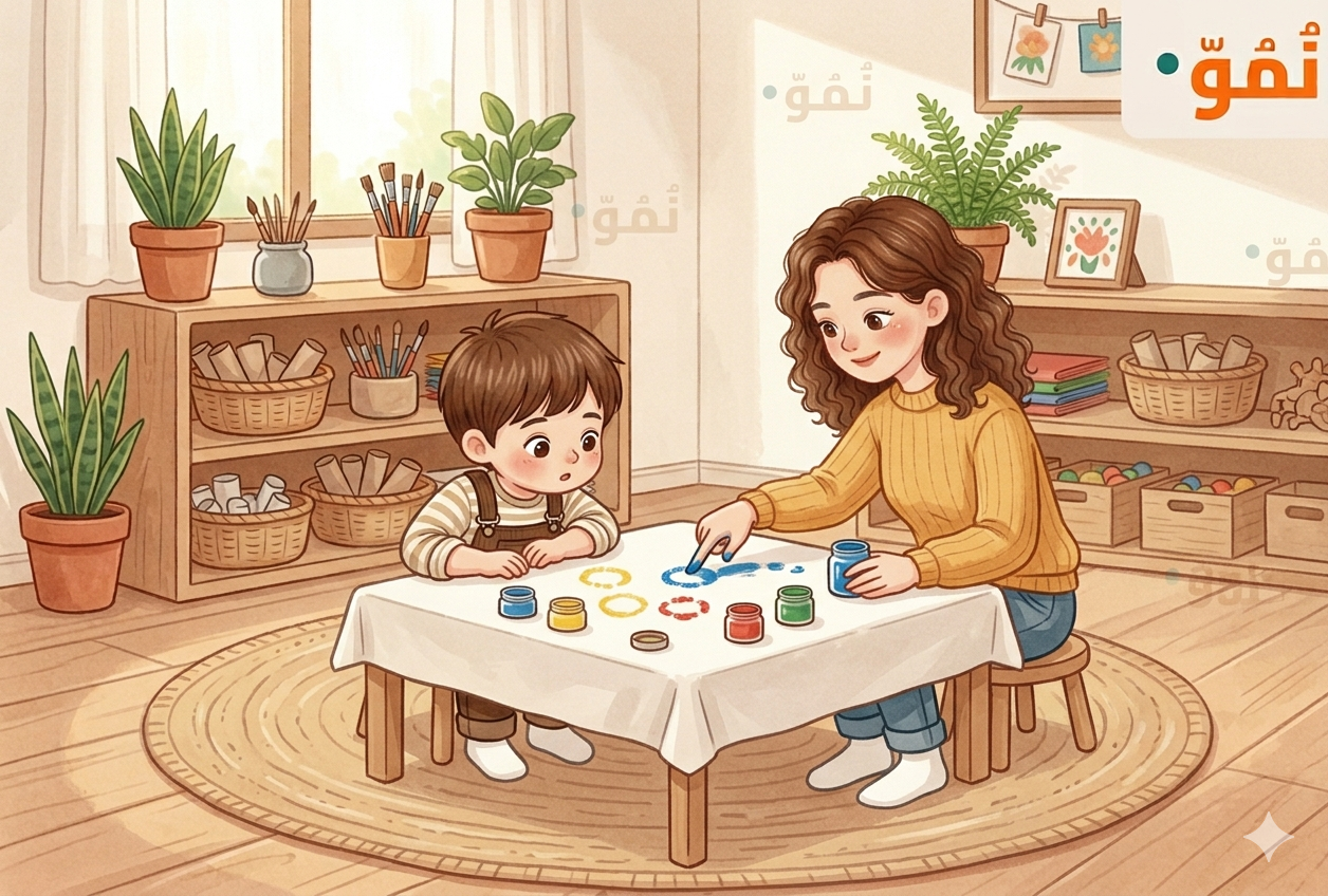 الرسم الحر بالأصابع