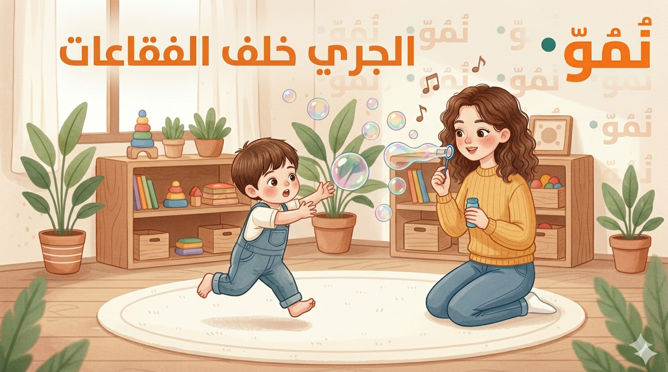 الجري خلف الفقاعات