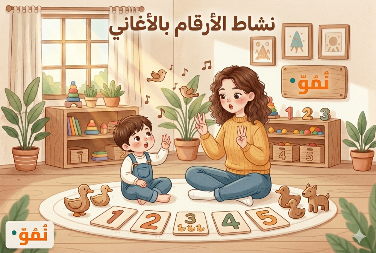 تعلم الأرقام بالأغنية