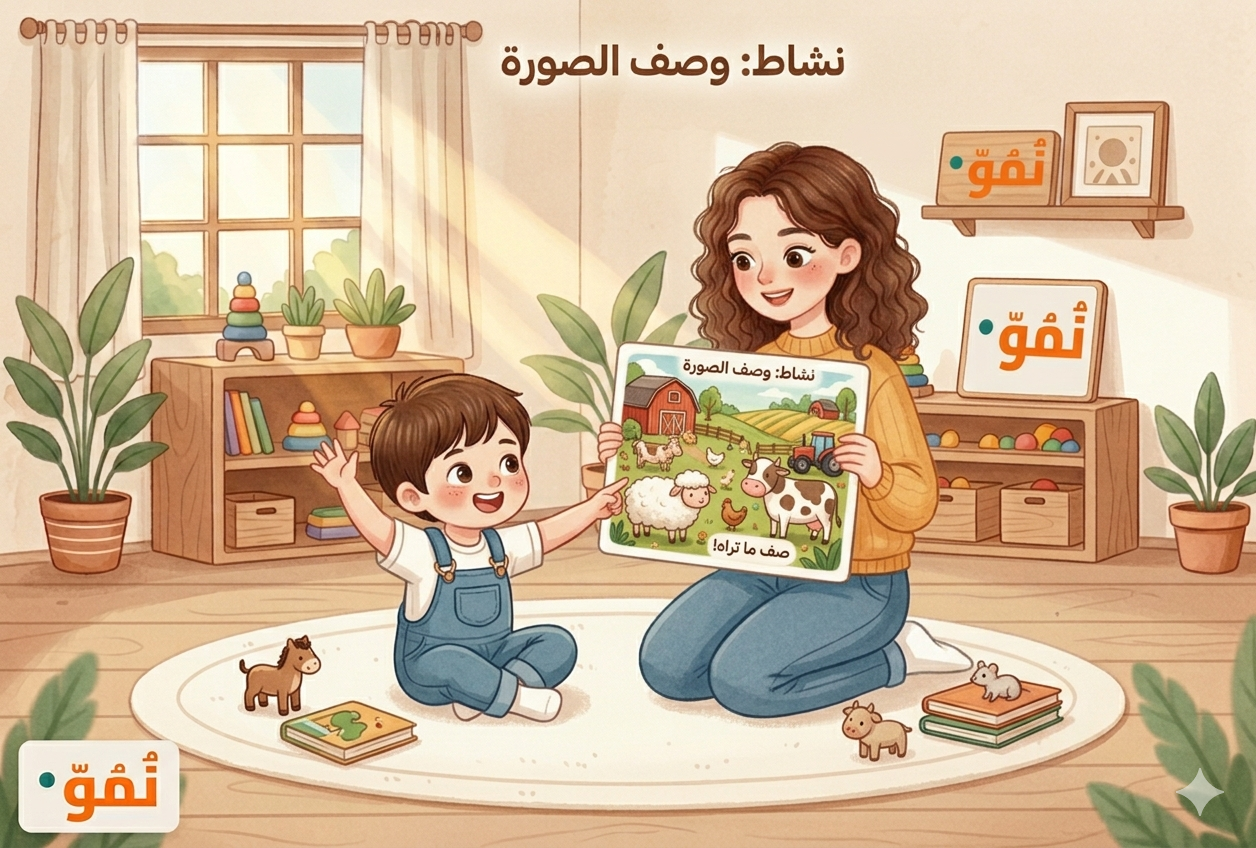 وصف الصور التفصيلي