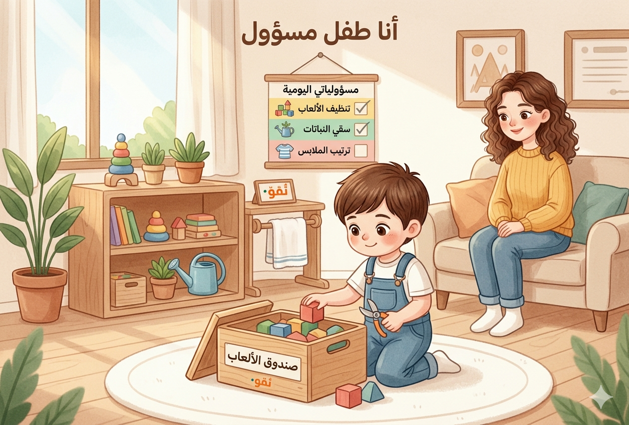 المهام المنزلية المشتركة
