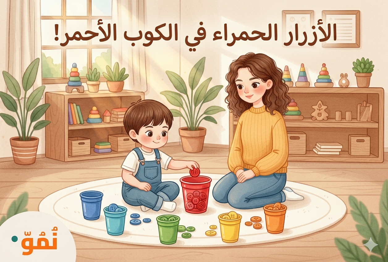 فرز الأشياء الصغيرة