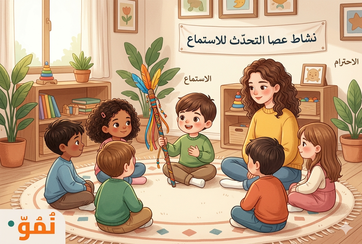 عصا التحدث للاستماع