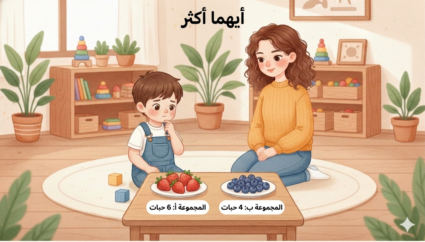 لعبة أيهما أكثر؟